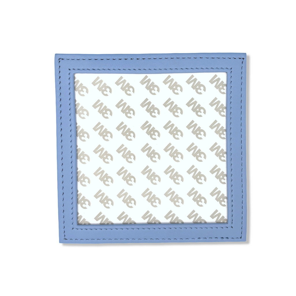 LEATHER SELF FINISHING SQUARE COASTER