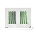 Y PATTERN GREEN MONOGRAM POUCH BACK