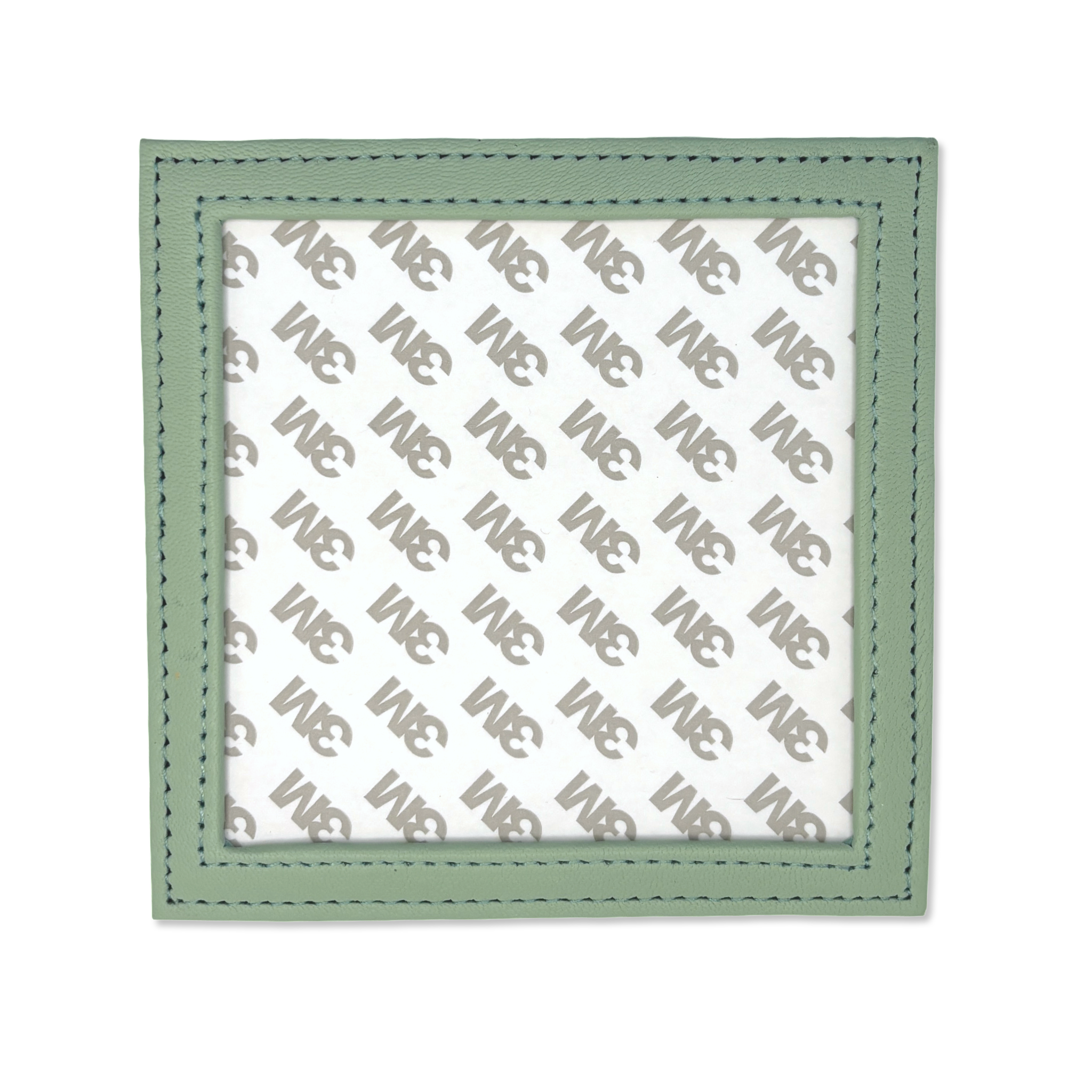 LEATHER SELF FINISHING SQUARE COASTER