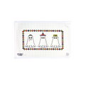 VINTAGE HALLOWEEN GHOSTS IN A ROW