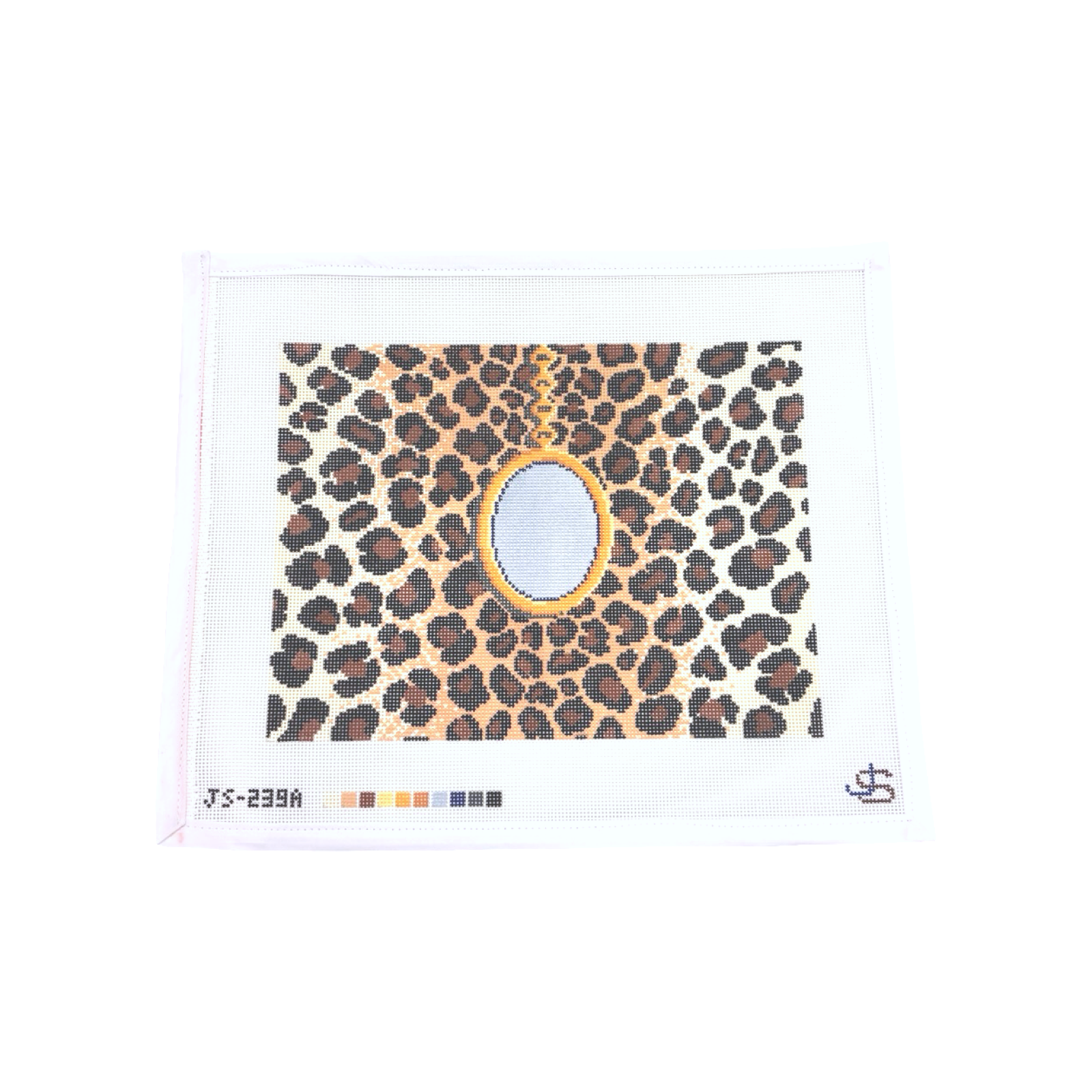 LEOPARD PENDANT CLUTCH