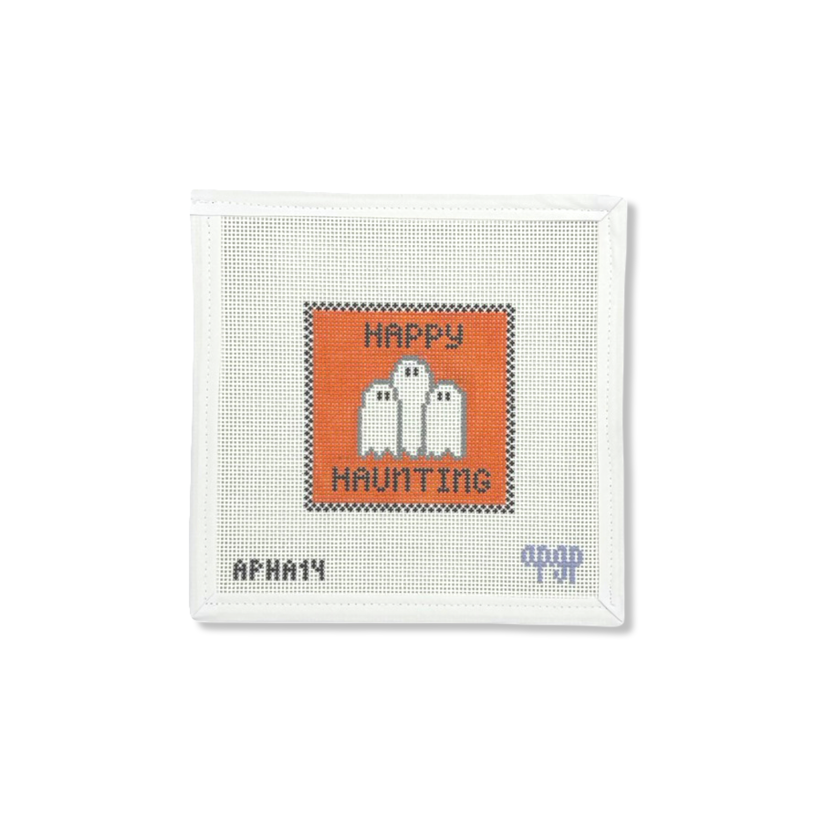 HAPPY HAUNTING ORANGE SQUARE