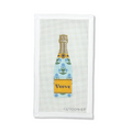 FLORAL BLOCK PRINT CHAMPAGNE