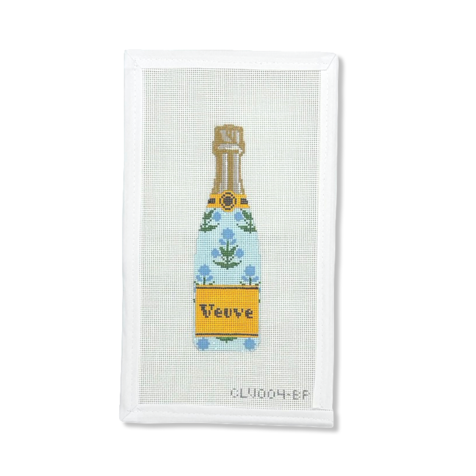 FLORAL BLOCK PRINT CHAMPAGNE