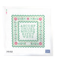 SCALLOPED BUDS FRAME