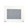 ALLOVER Y PATTERN BLUE CLUTCH
