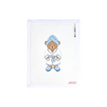 BLUE BATHROBE BEAR