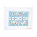 MAHJONG TILE BAG - AQUA