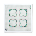 SQUIGGLE COASTER SET - PALM BEACH