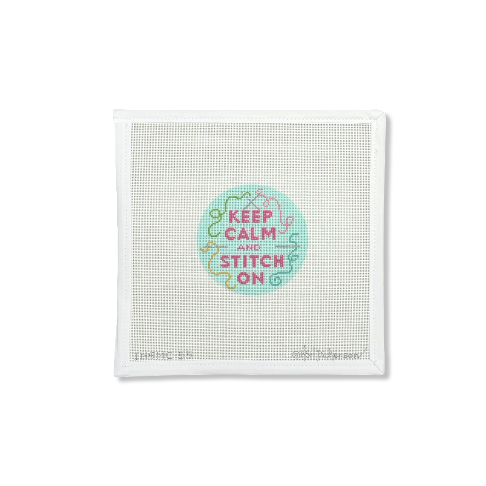 KEEP CALM AND STITCH ON ROUND