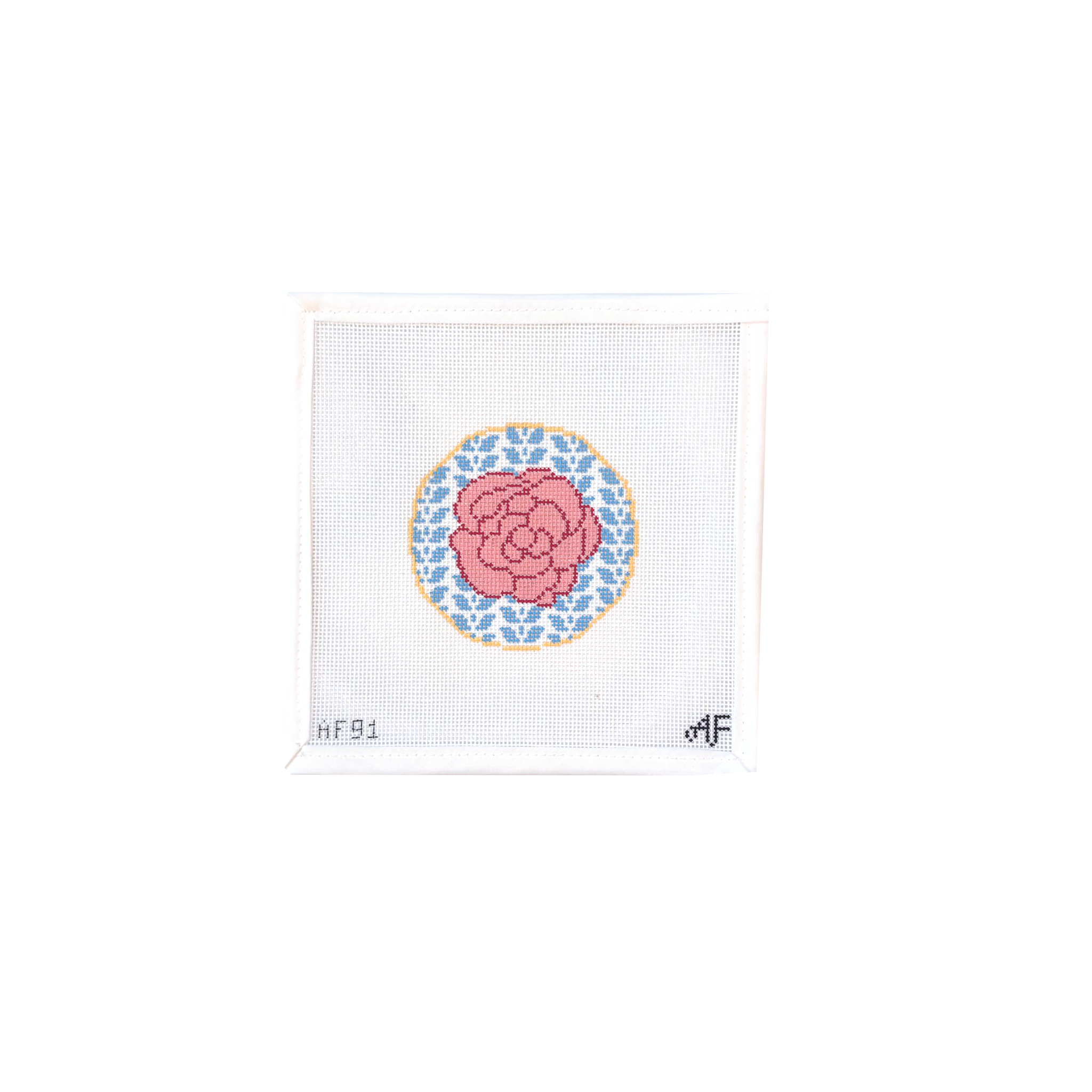 PINK FLOWER ROUND INSERT