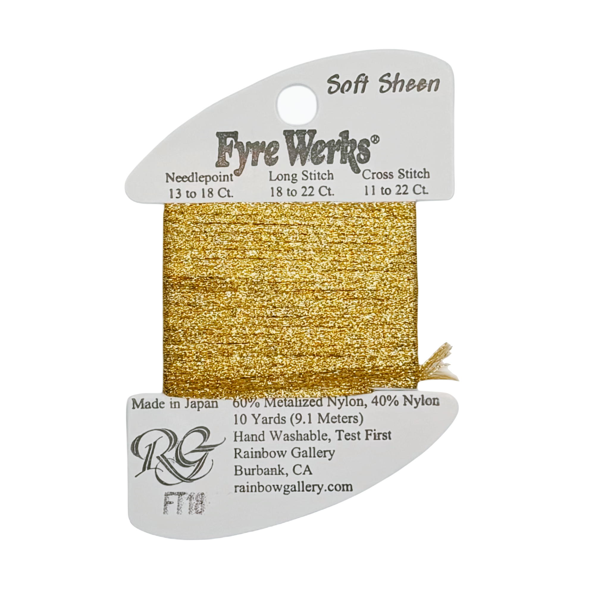 FYRE WERKS YELLOW GOLD FT18
