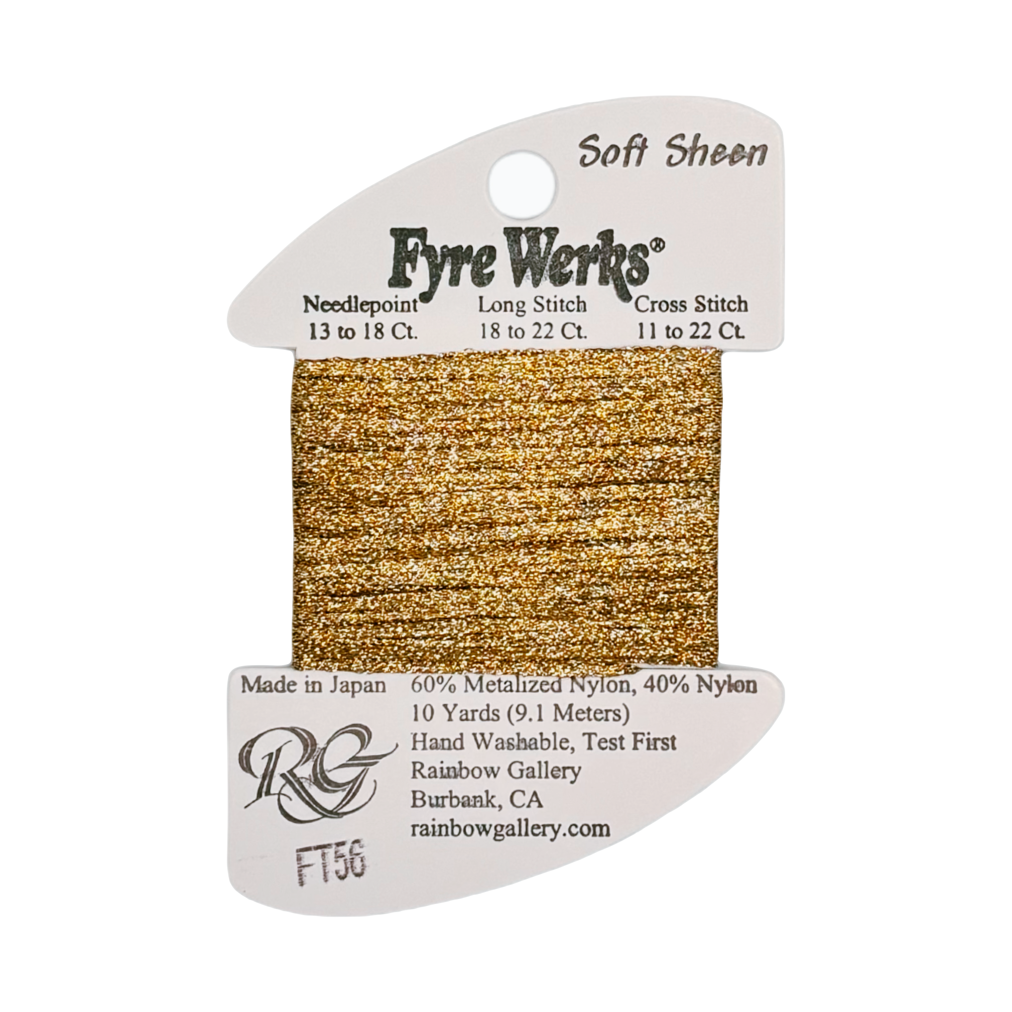 FYRE WERKS VINTAGE GOLD FT56