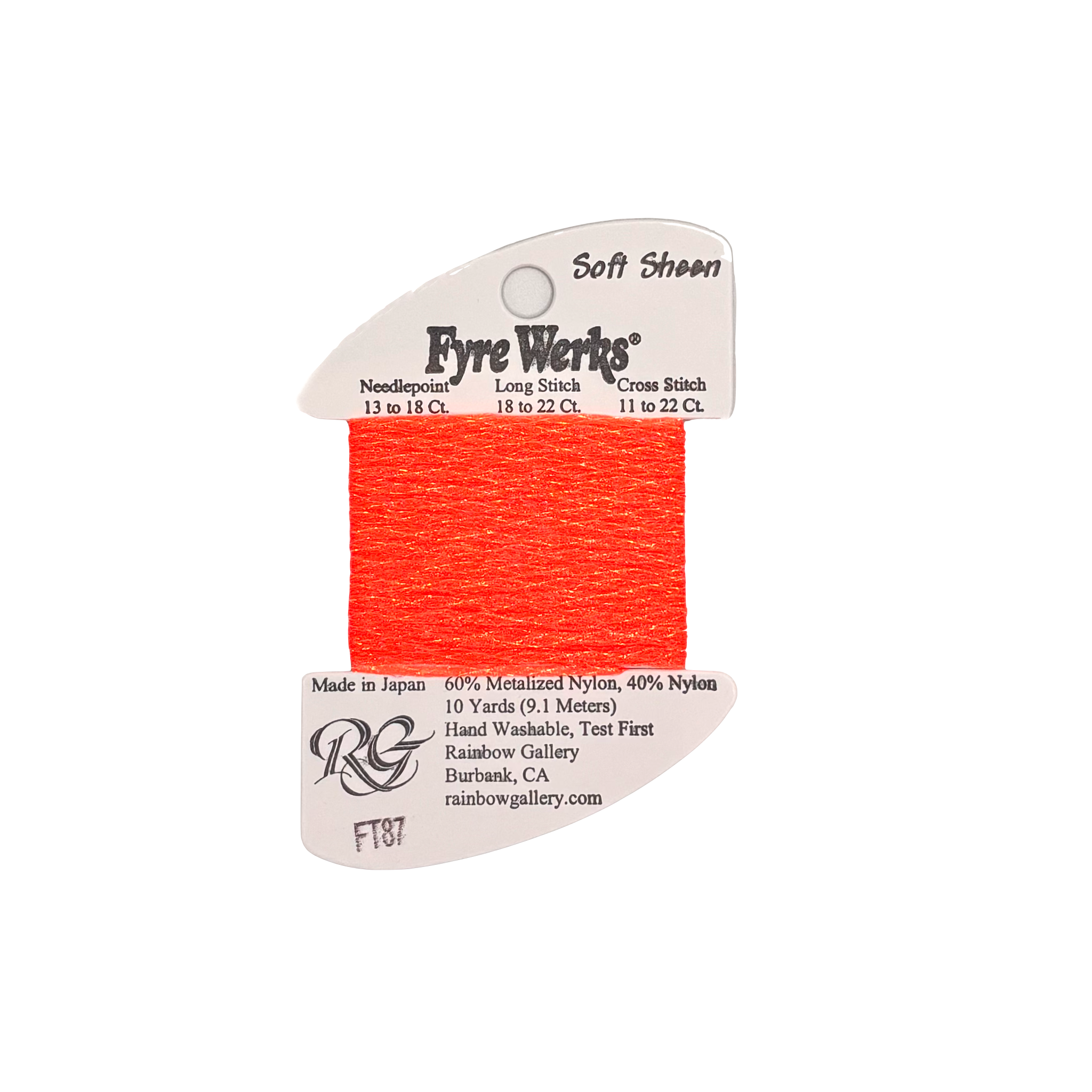 FYRE WERKS VIBRANT ORANGE FT87