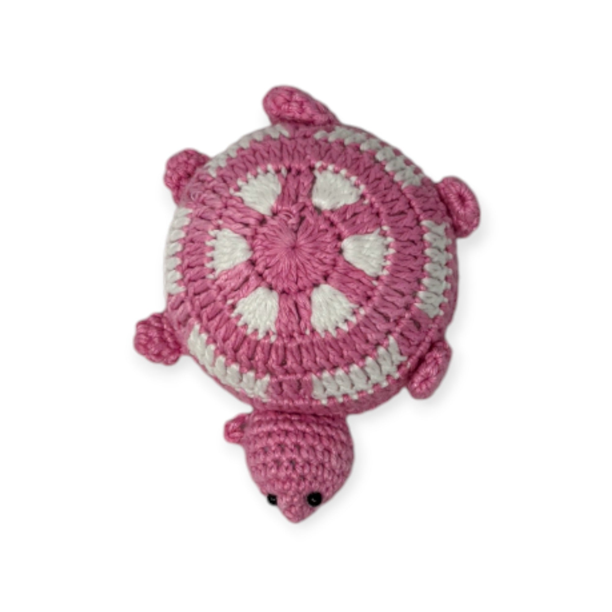 CROCHETED TURTLE MEASURING TAPE