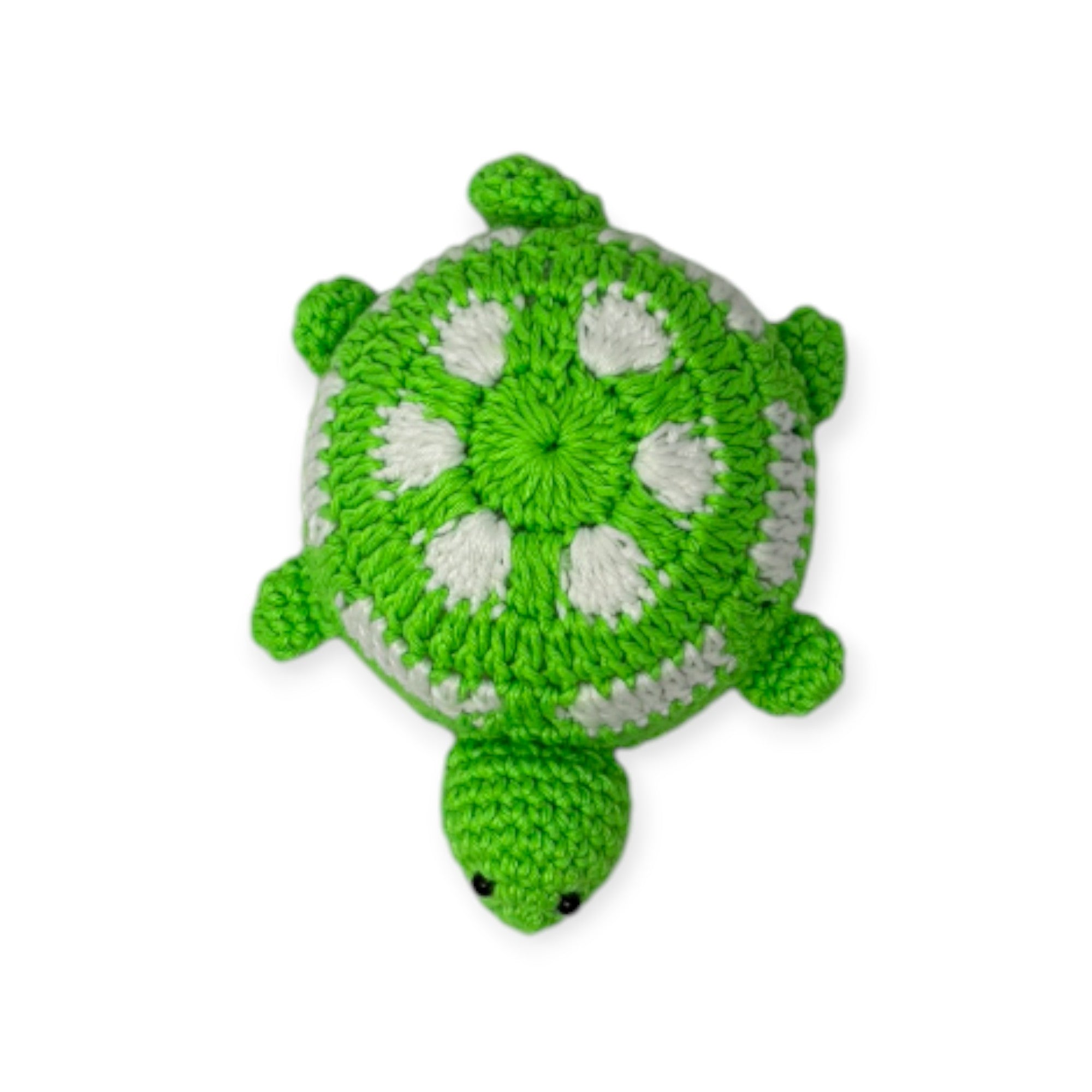 CROCHETED TURTLE MEASURING TAPE