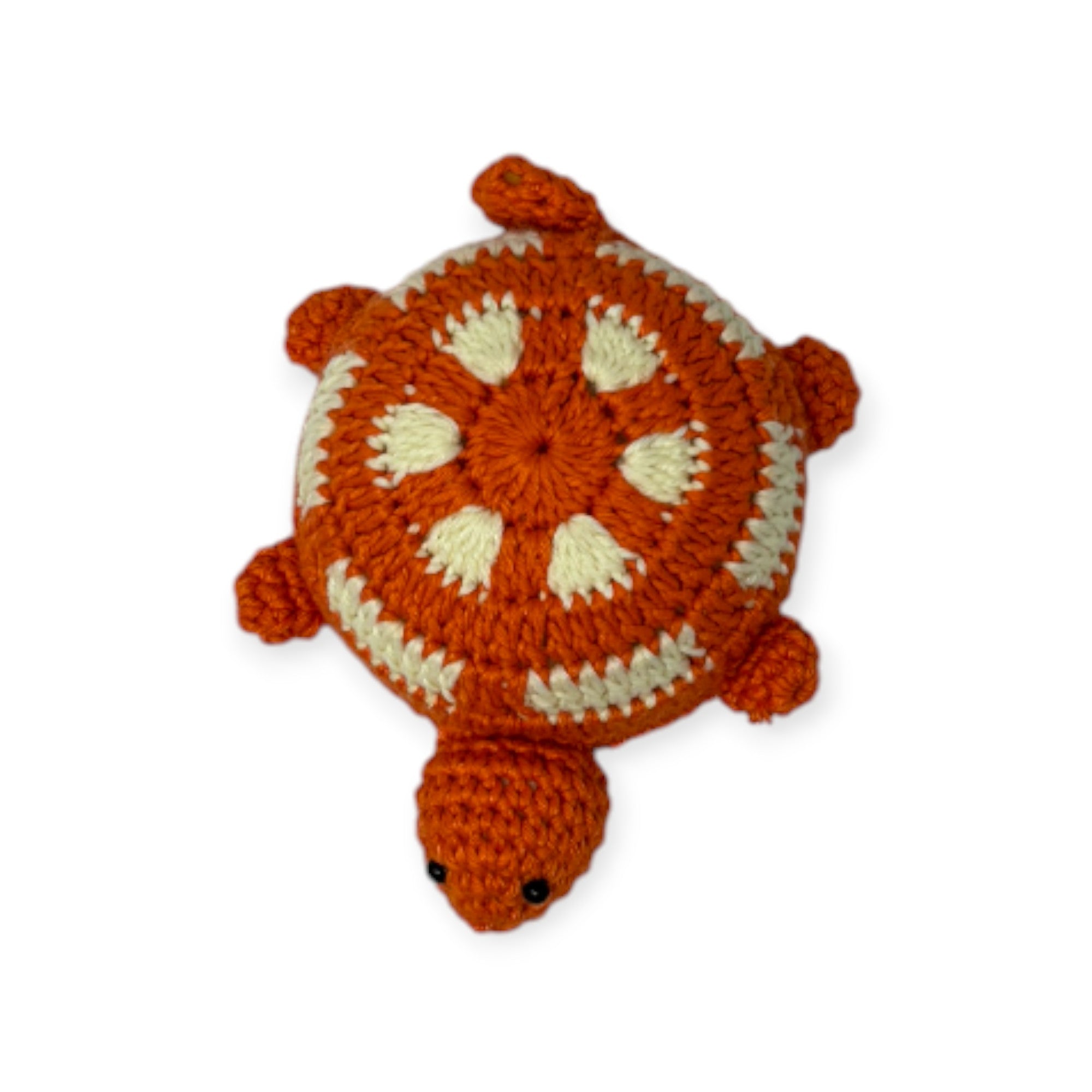 CROCHETED TURTLE MEASURING TAPE