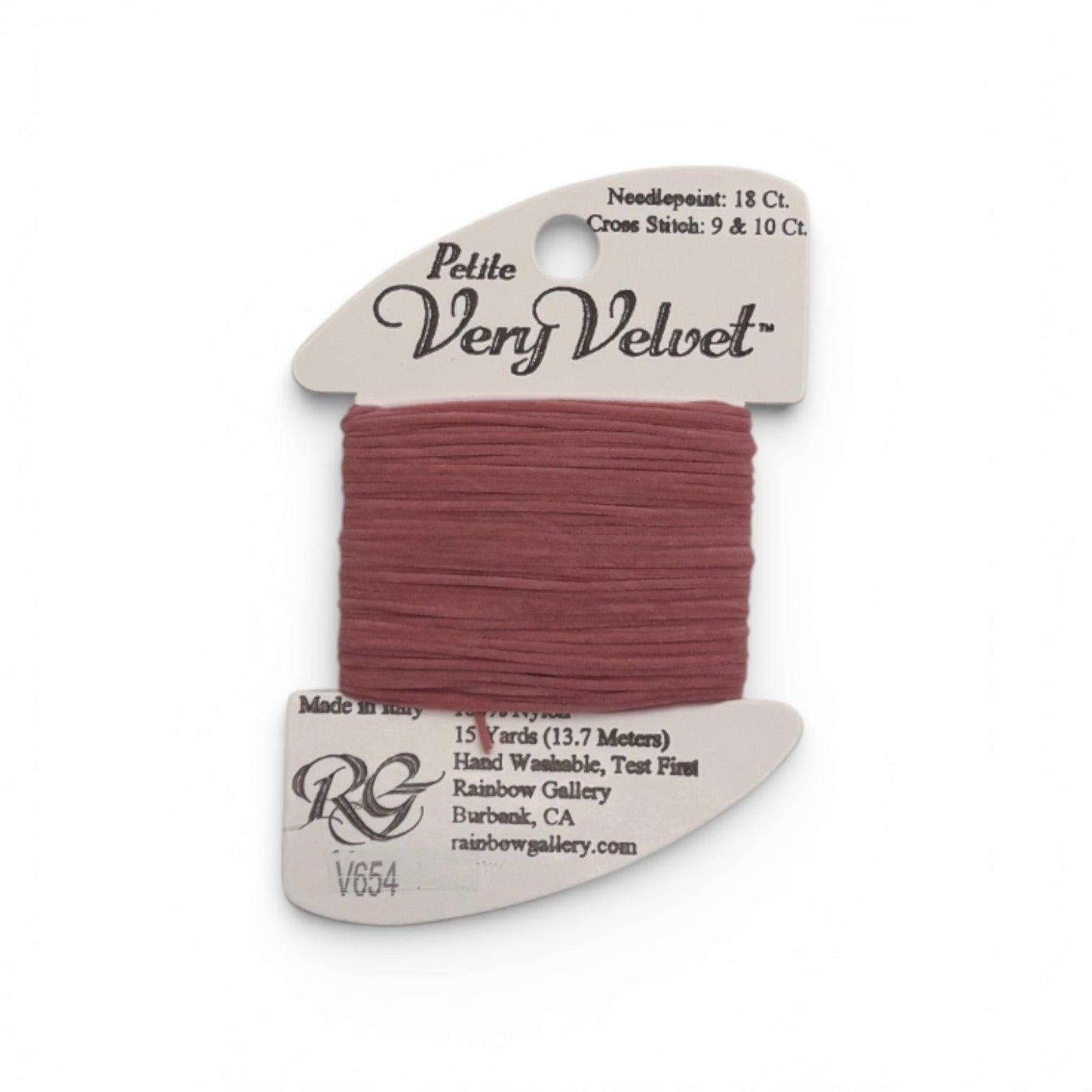 PETITE VERY VELVET ANTIQUE MAUVE V654