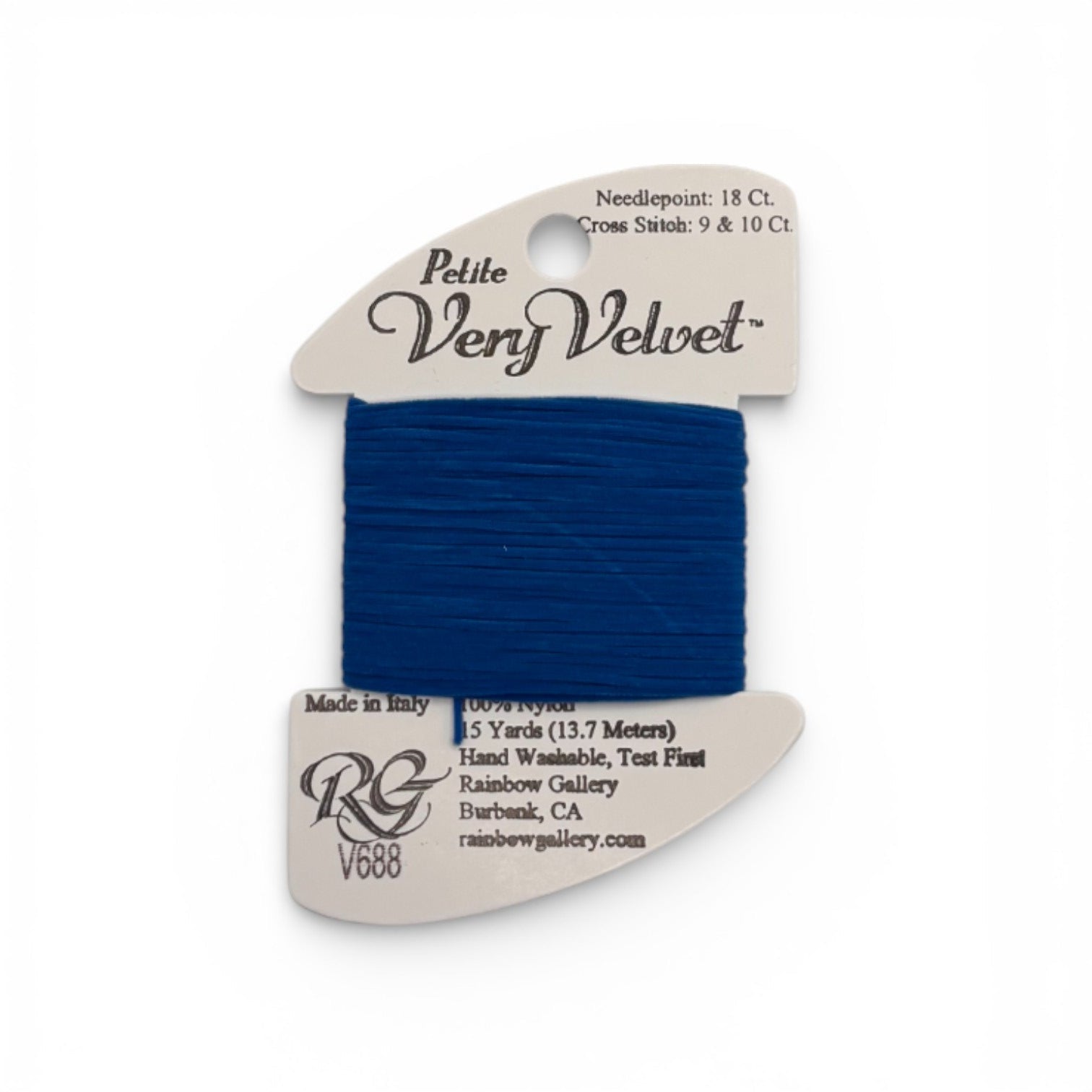 PETITE VERY VELVET BLUE OASIS V688