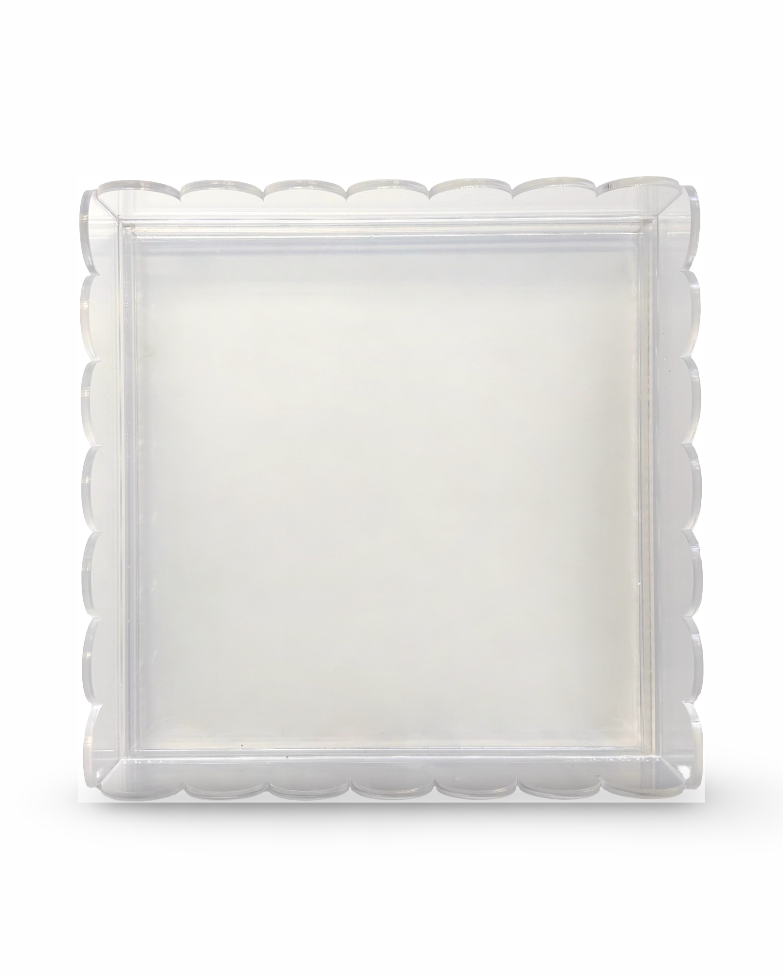 SNBS SCALLOPED ACRYLIC TRAY
