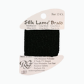 SILK LAME BRAID BLACK LB01