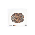 LEOPARD KISSLOCK BAG CANVAS