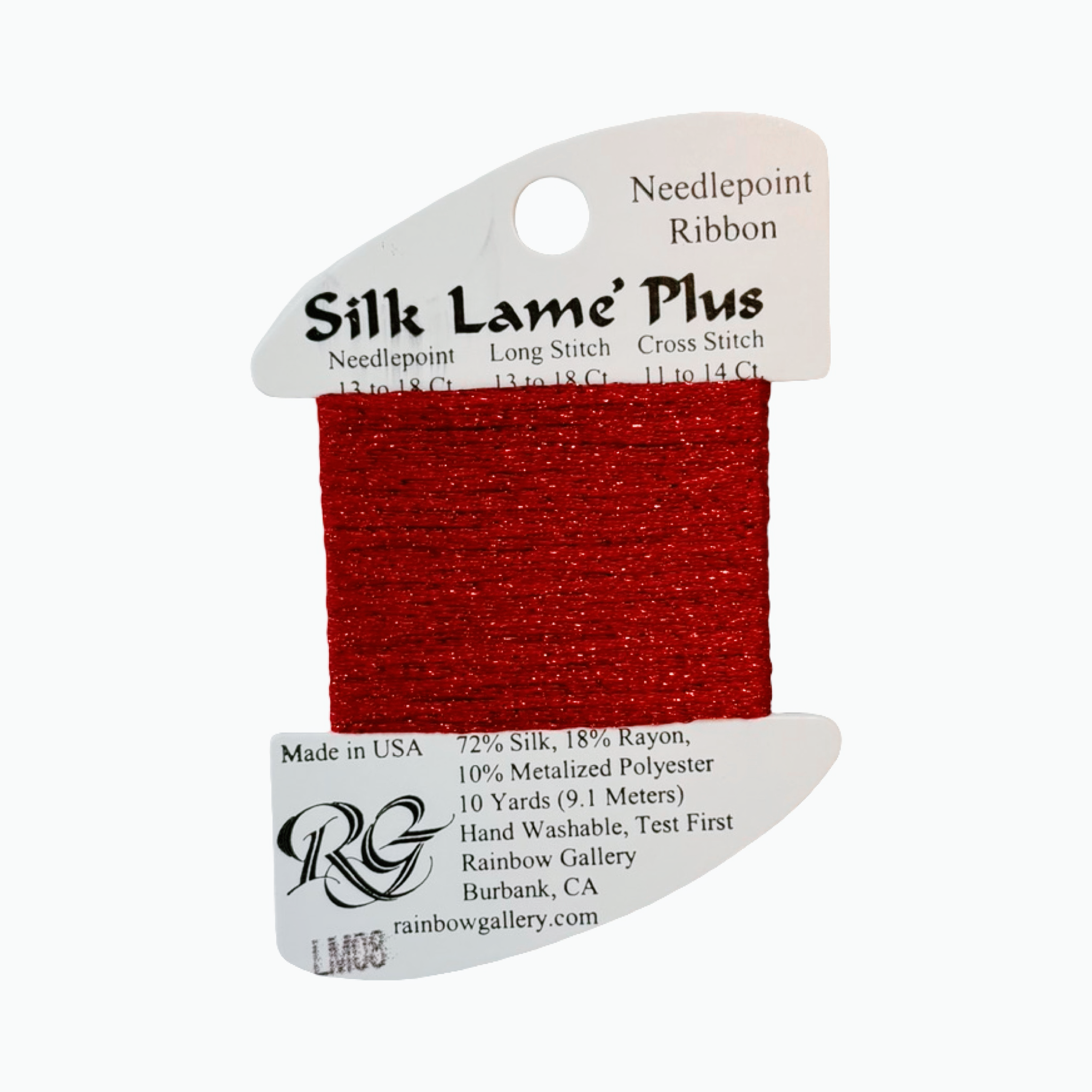 SILK LAME PLUS RED LM08