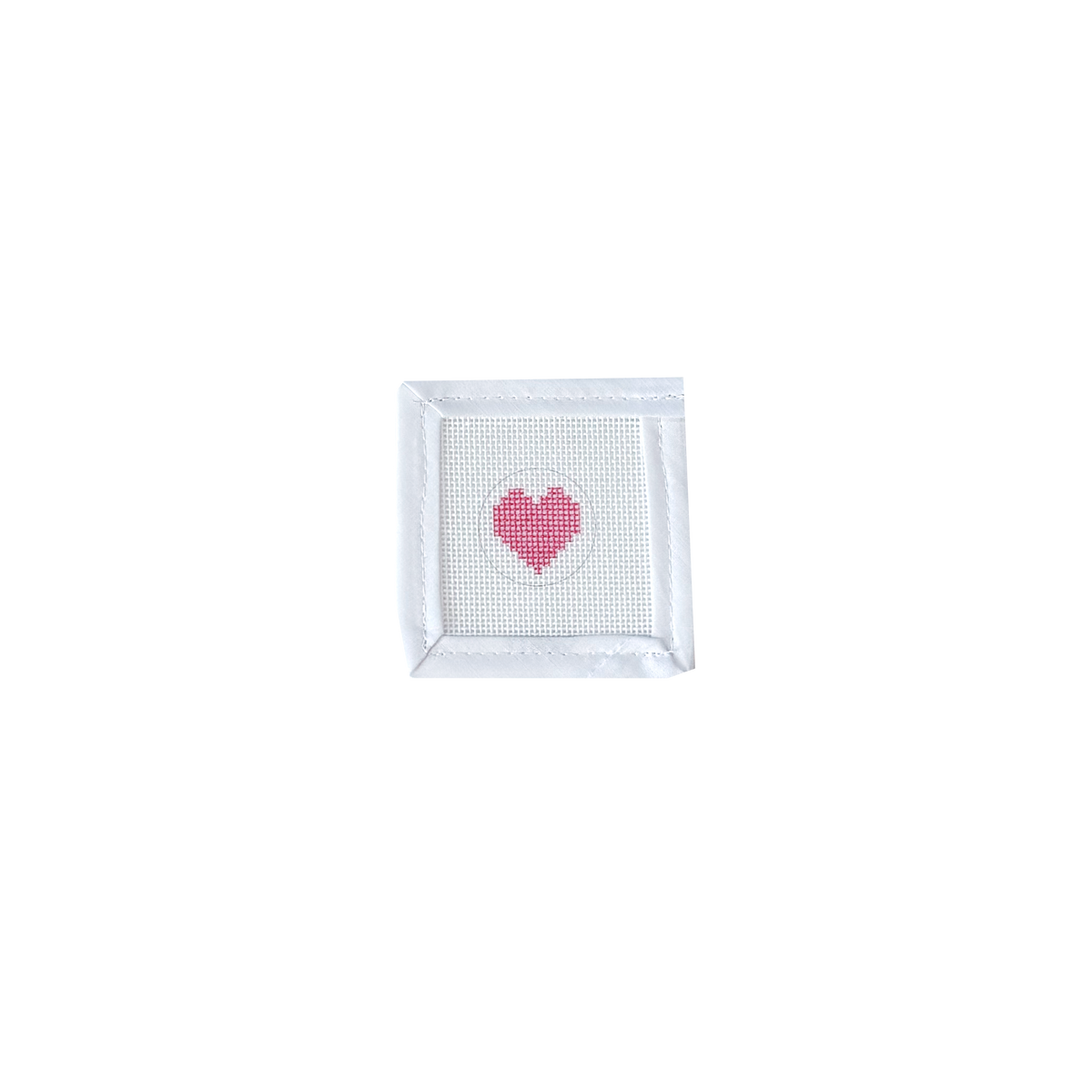HOT PINK HEART KEY FOB