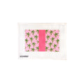 PALM TREE CLUTCH PINK