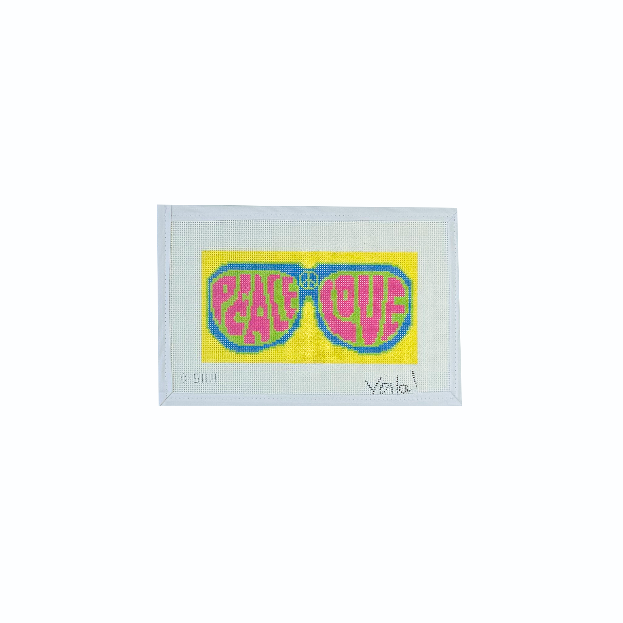 NEON PEACE LOVE SUNGLASSES