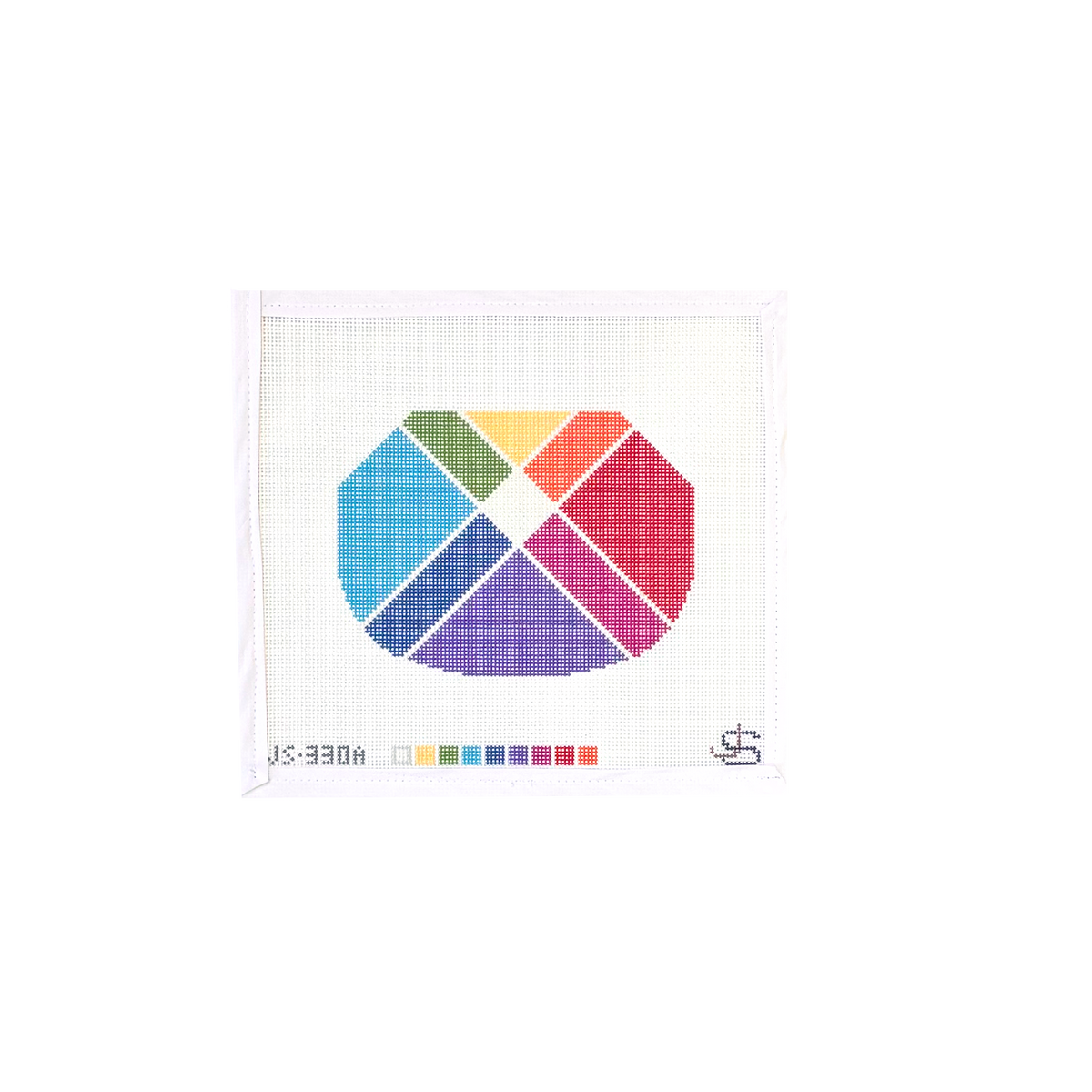 RAINBOW SQUARE KISSLOCK BAG