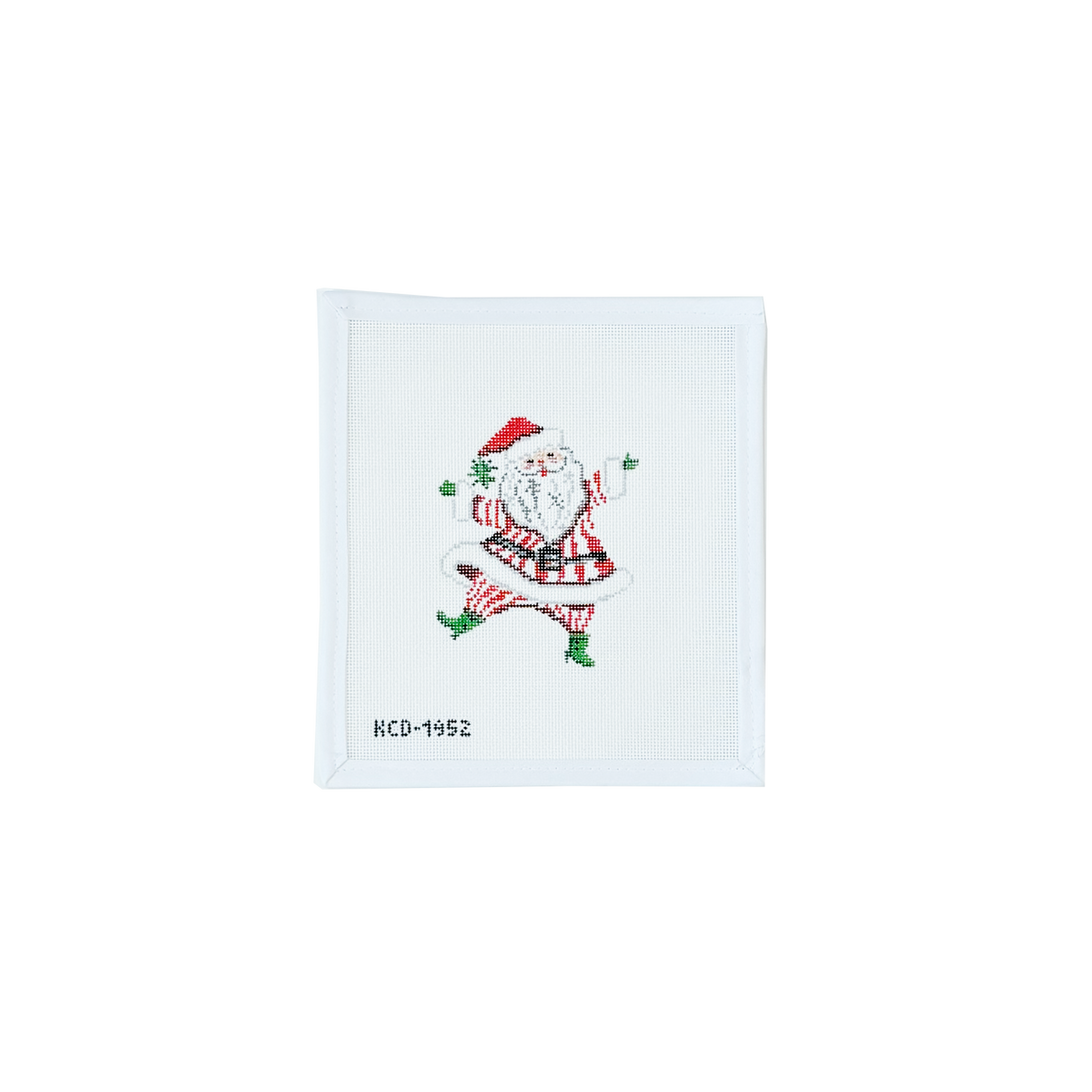 RETRO SANTA WITH STRIPES