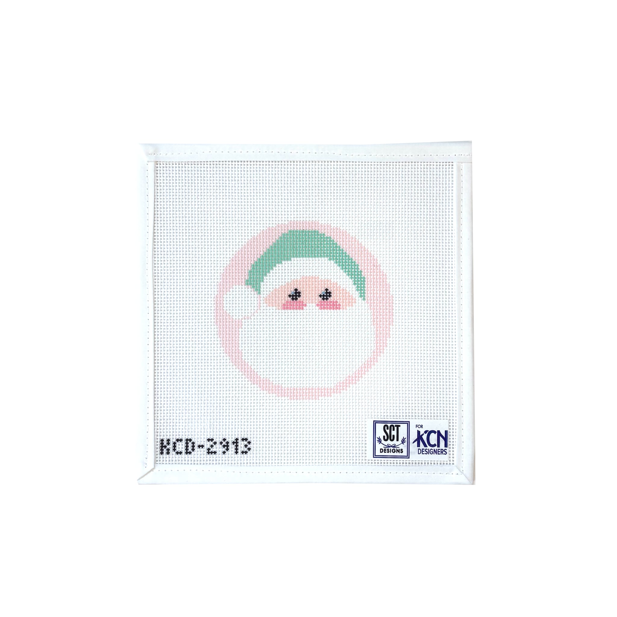 PINK PRINTED SANTA FACE