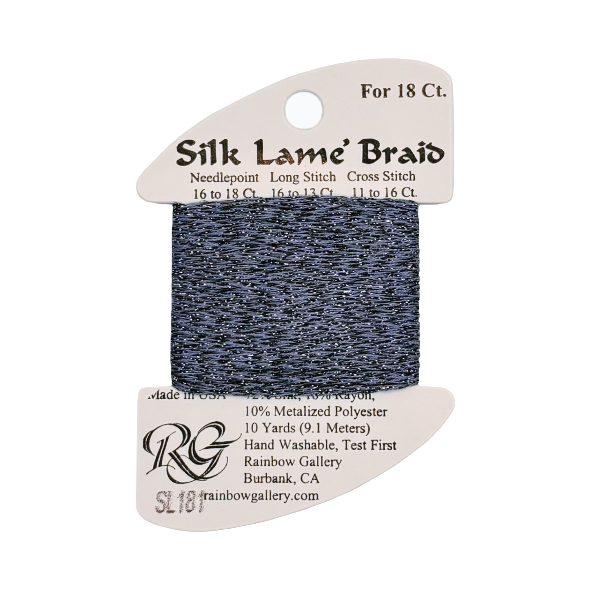 SILK LAME BRAID HYDRANGEA SL181
