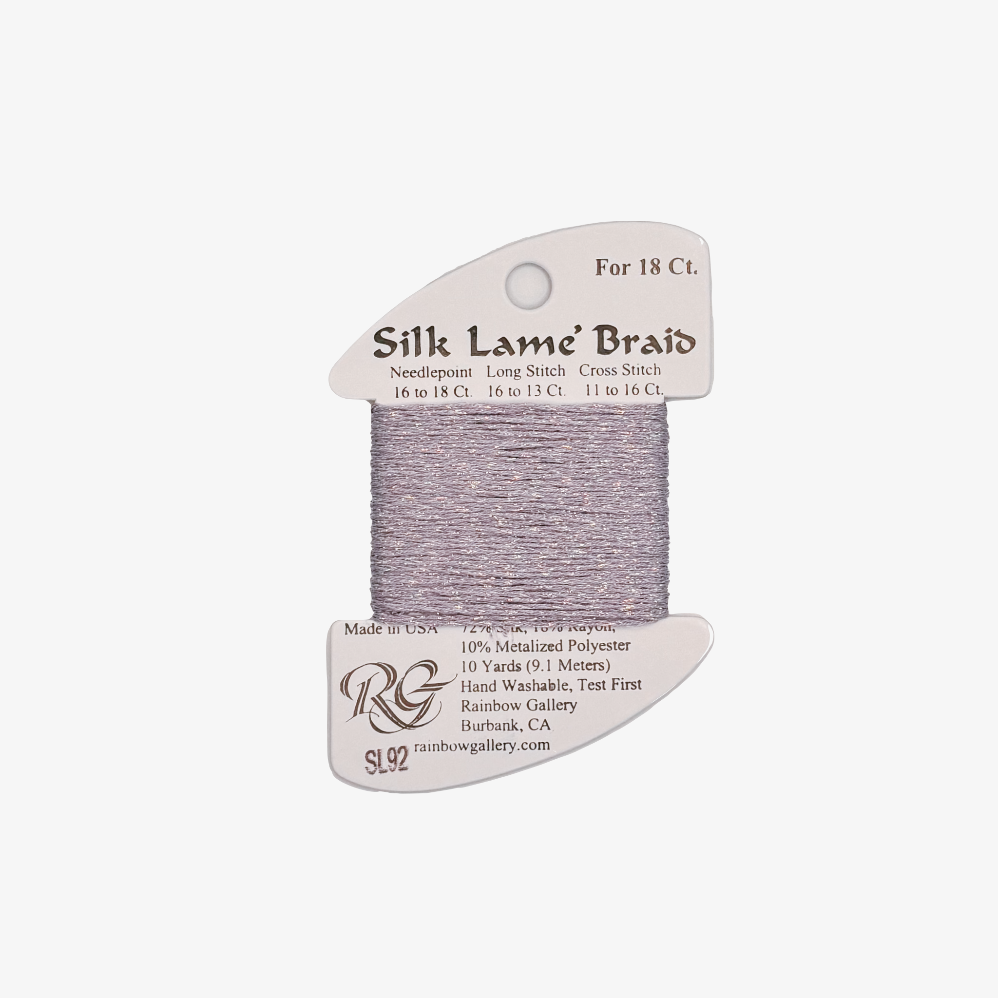 SILK LAME BRAID LITE LILAC SL92