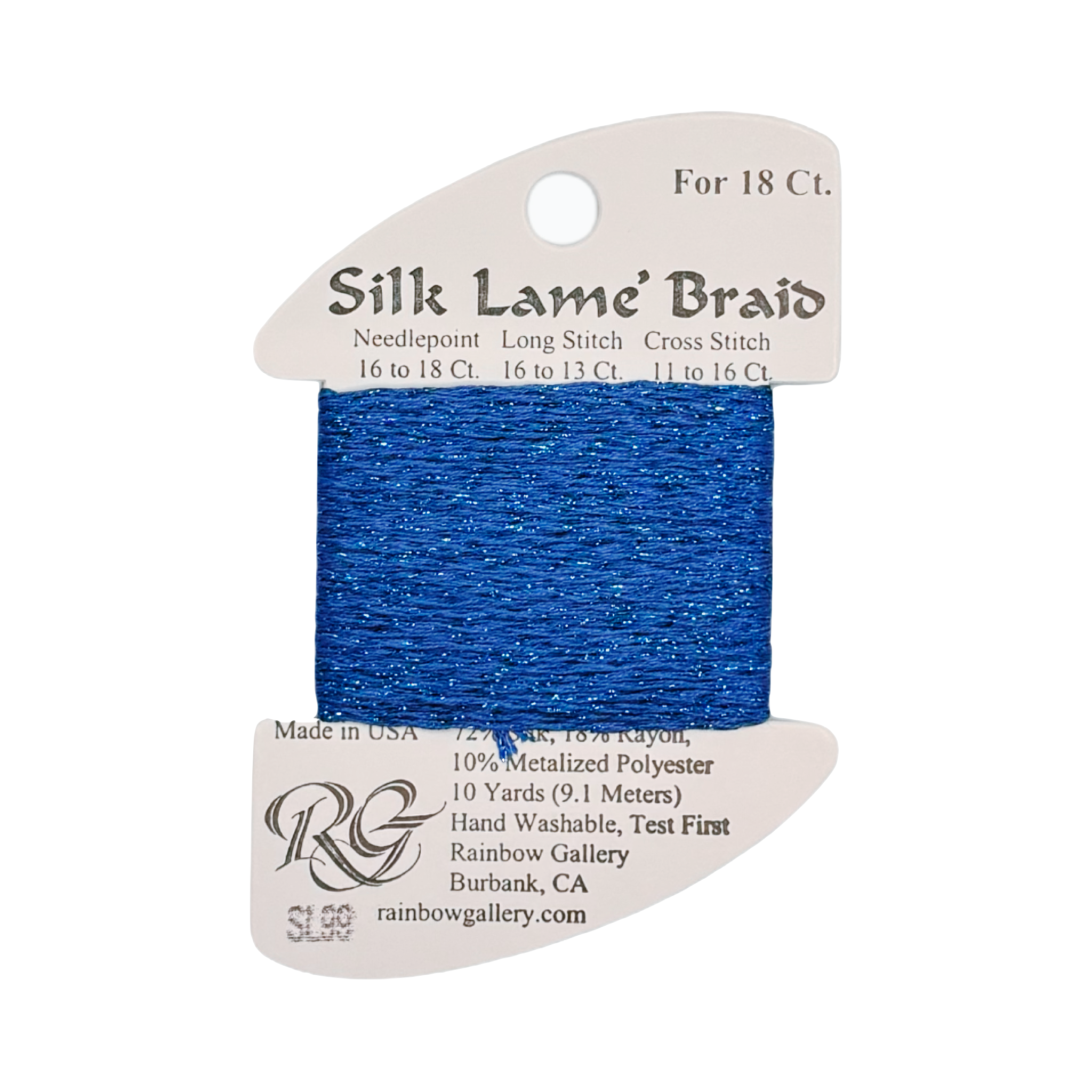 SILK LAME BRAID CLASSIC BLUE SL99