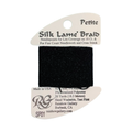 SILK LAME BRAID PETITE BLACK SP01