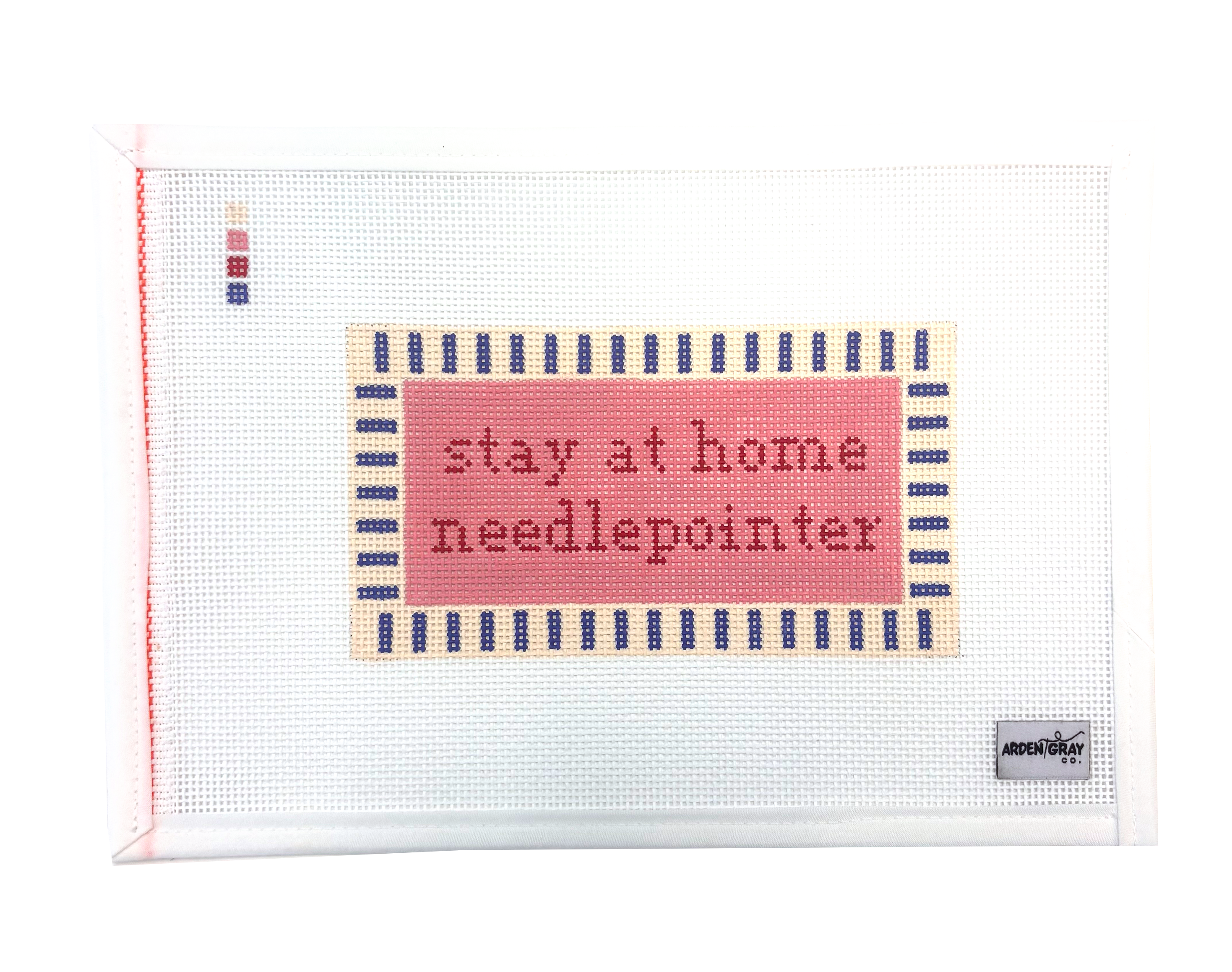 STAY AT HOME NEEDLEPOINTER