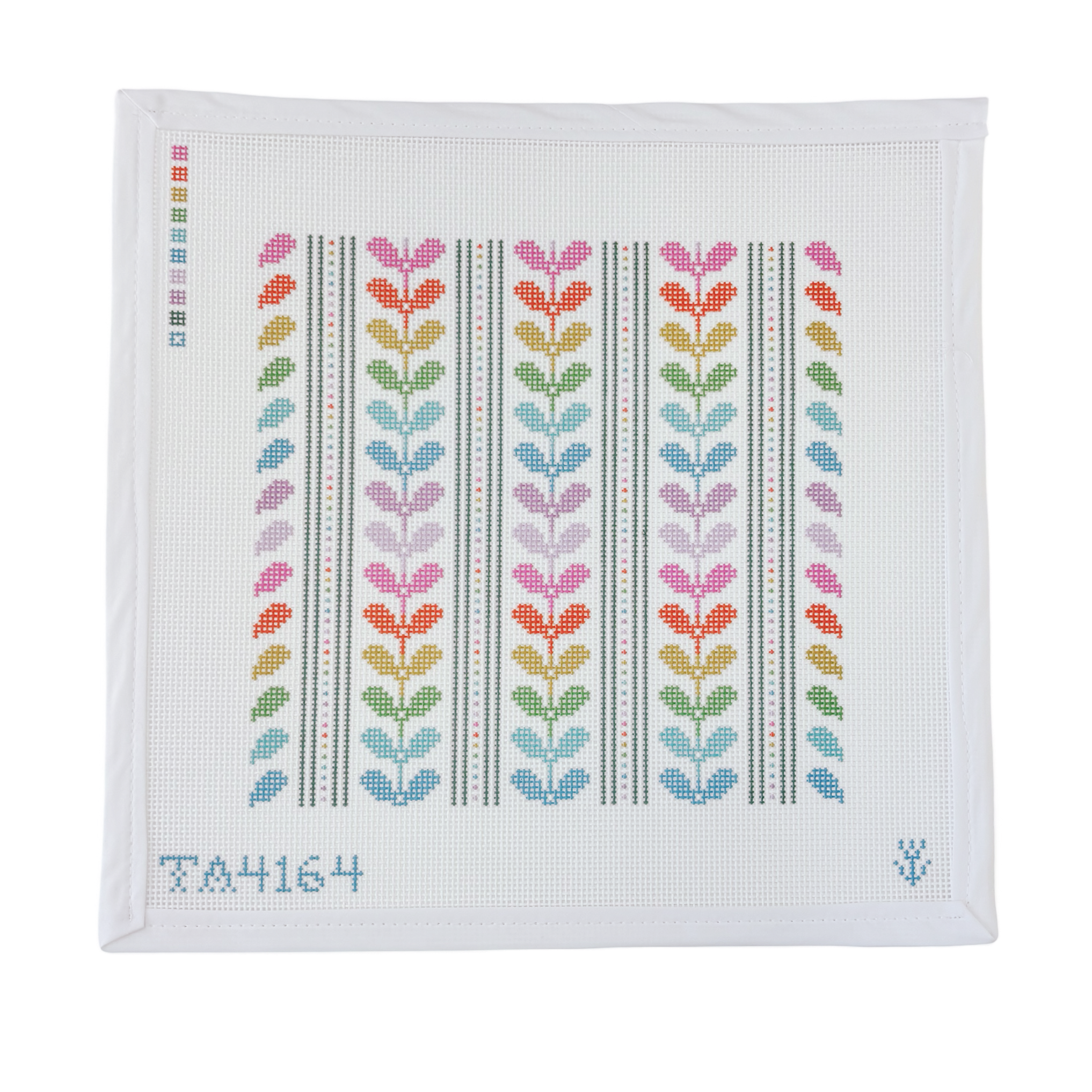 RAINBOW LEAF PRINTED CANVAS