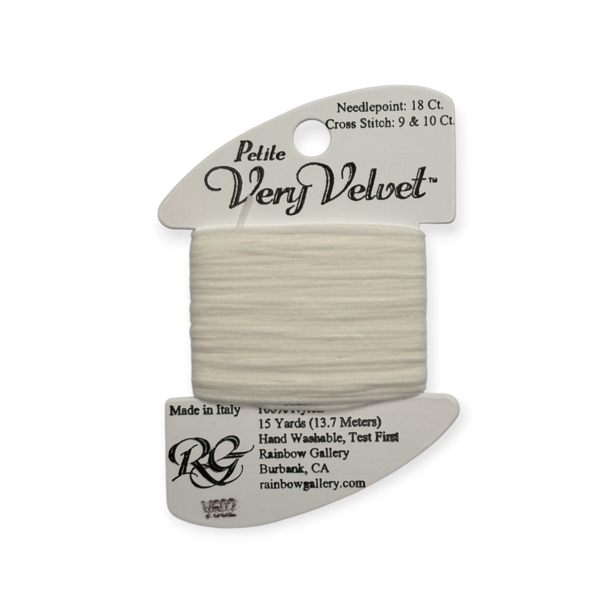 PETITE VERY VELVET WHITE V602
