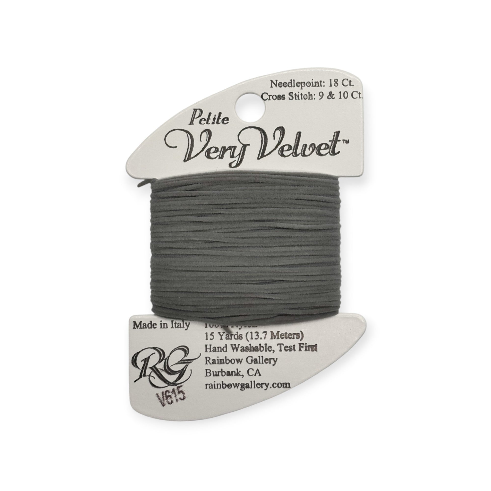 PETITE VERY VELVET LITE GREY V615