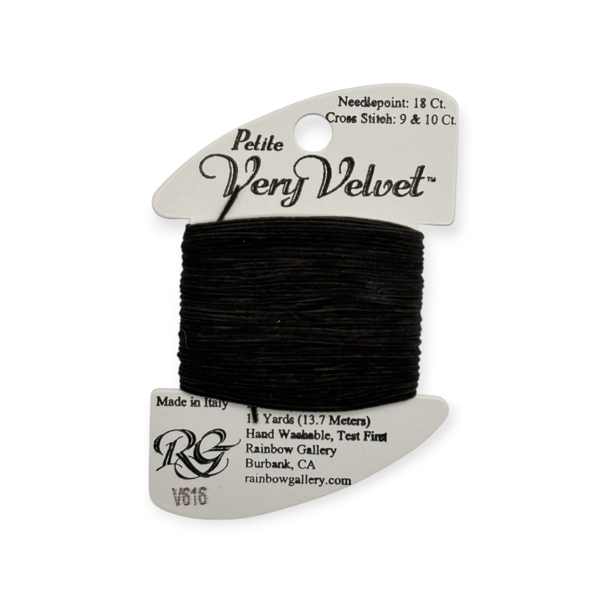 PETITE VERY VELVET DARK GREY V616