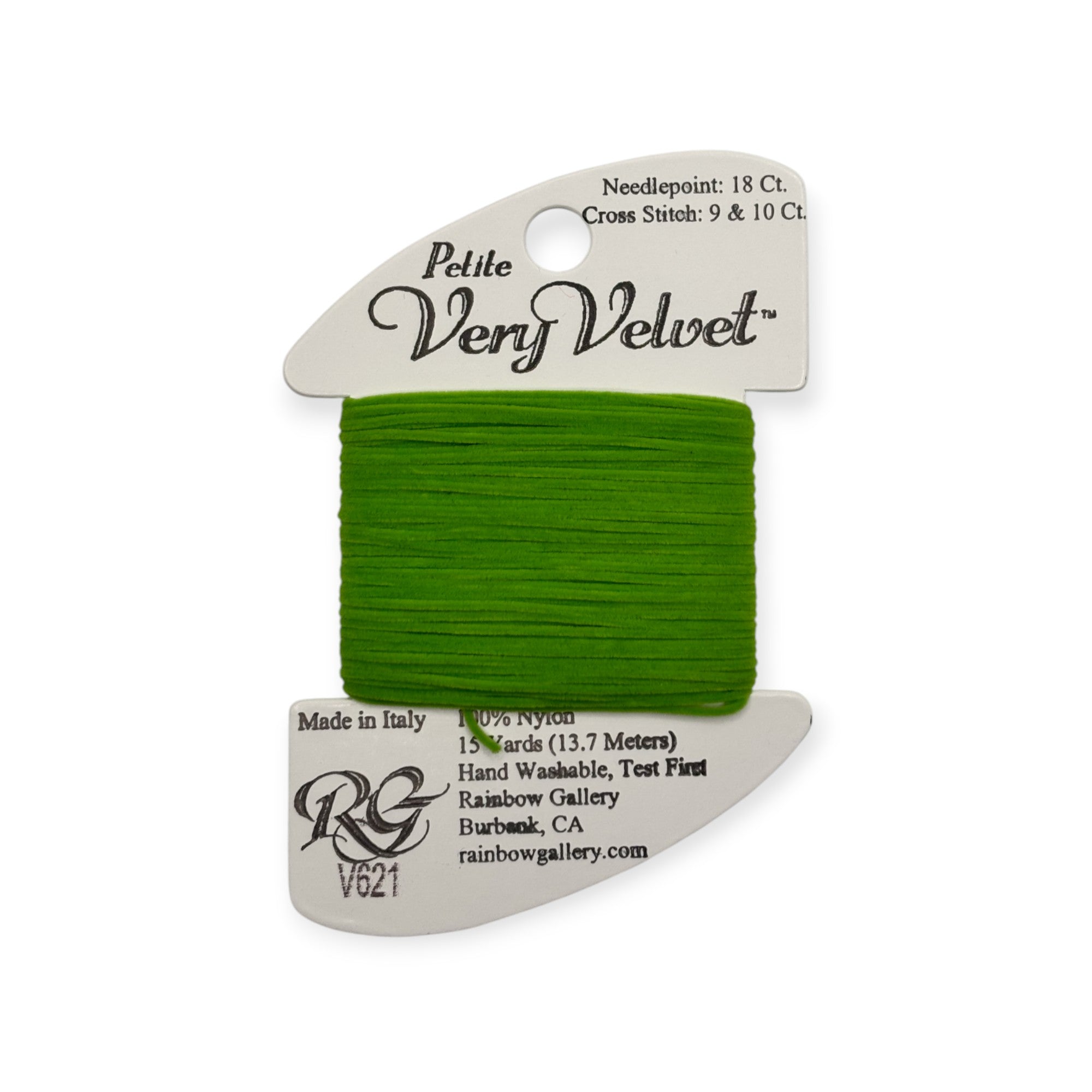PETITE VERY VELVET LITE GREEN V621