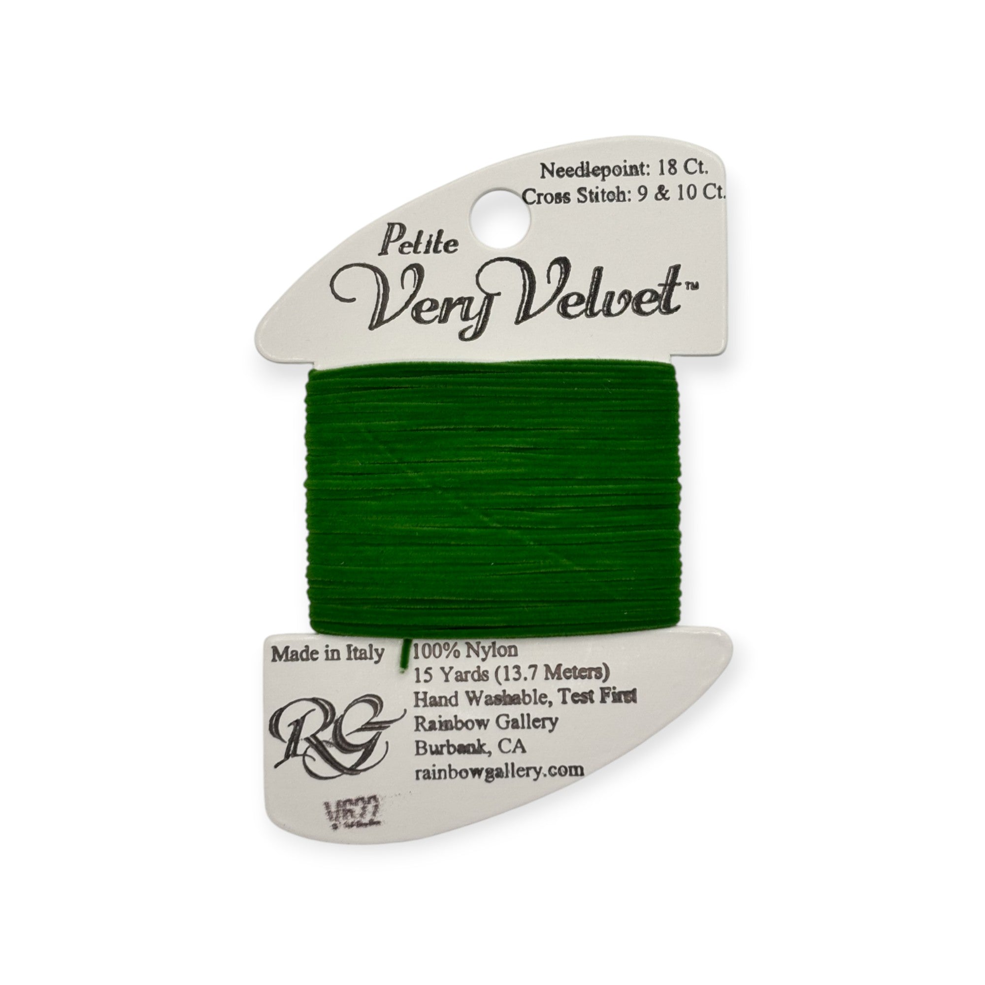 PETITE VERY VELVET GREEN V622