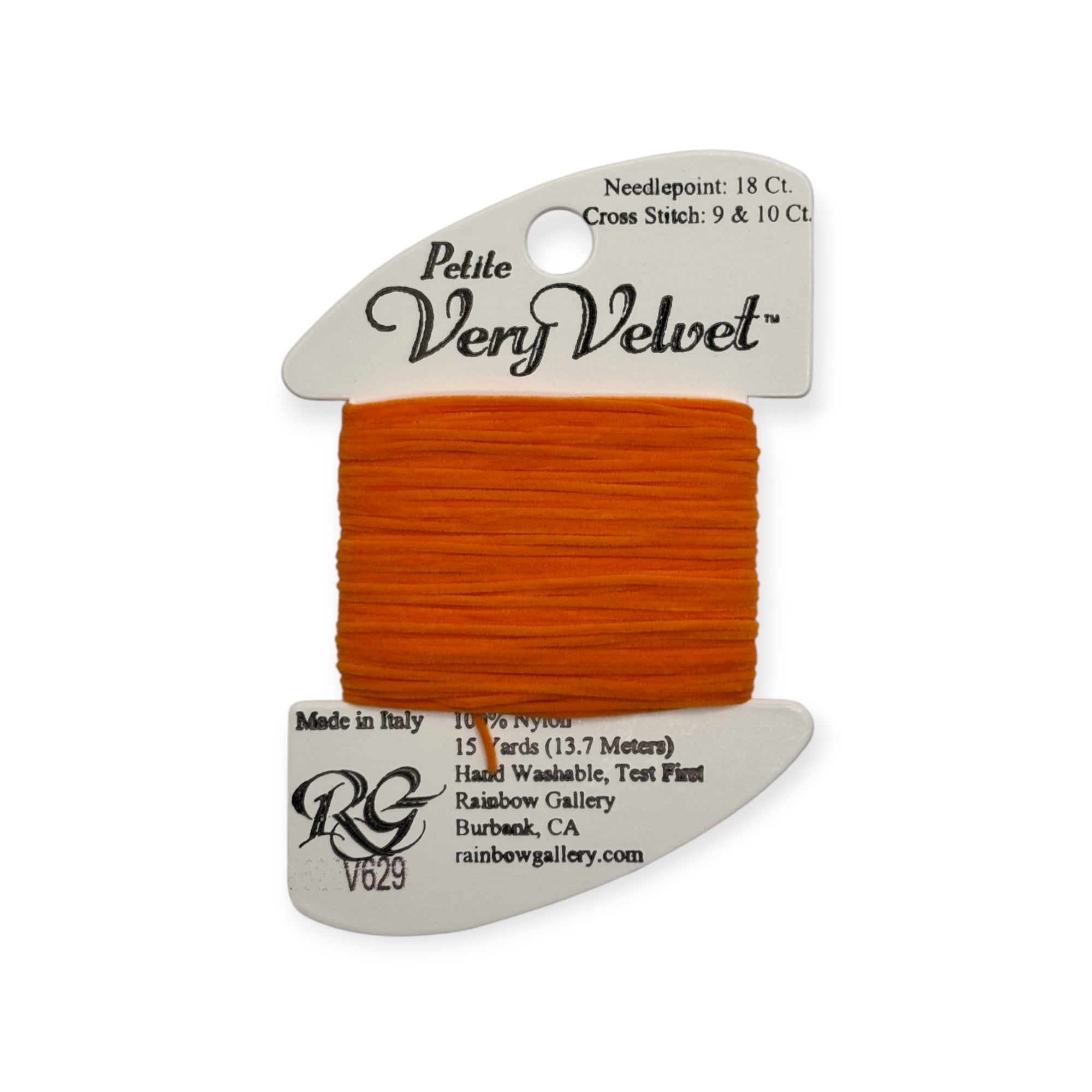 PETITE VERY VELVET ORANGE V629