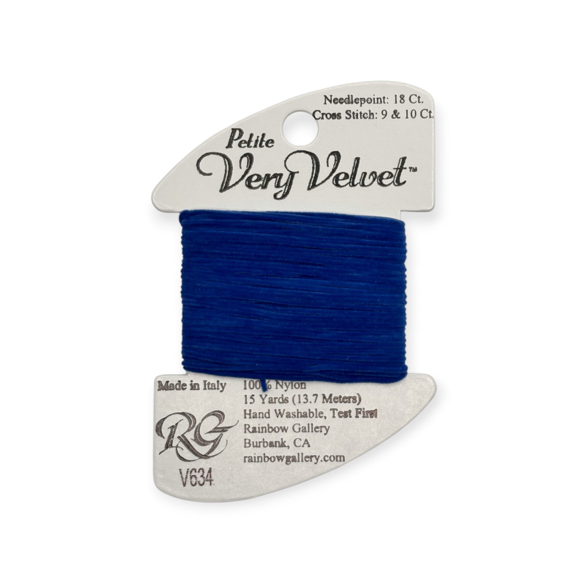 PETITE VERY VELVET BRITE BLUE V634