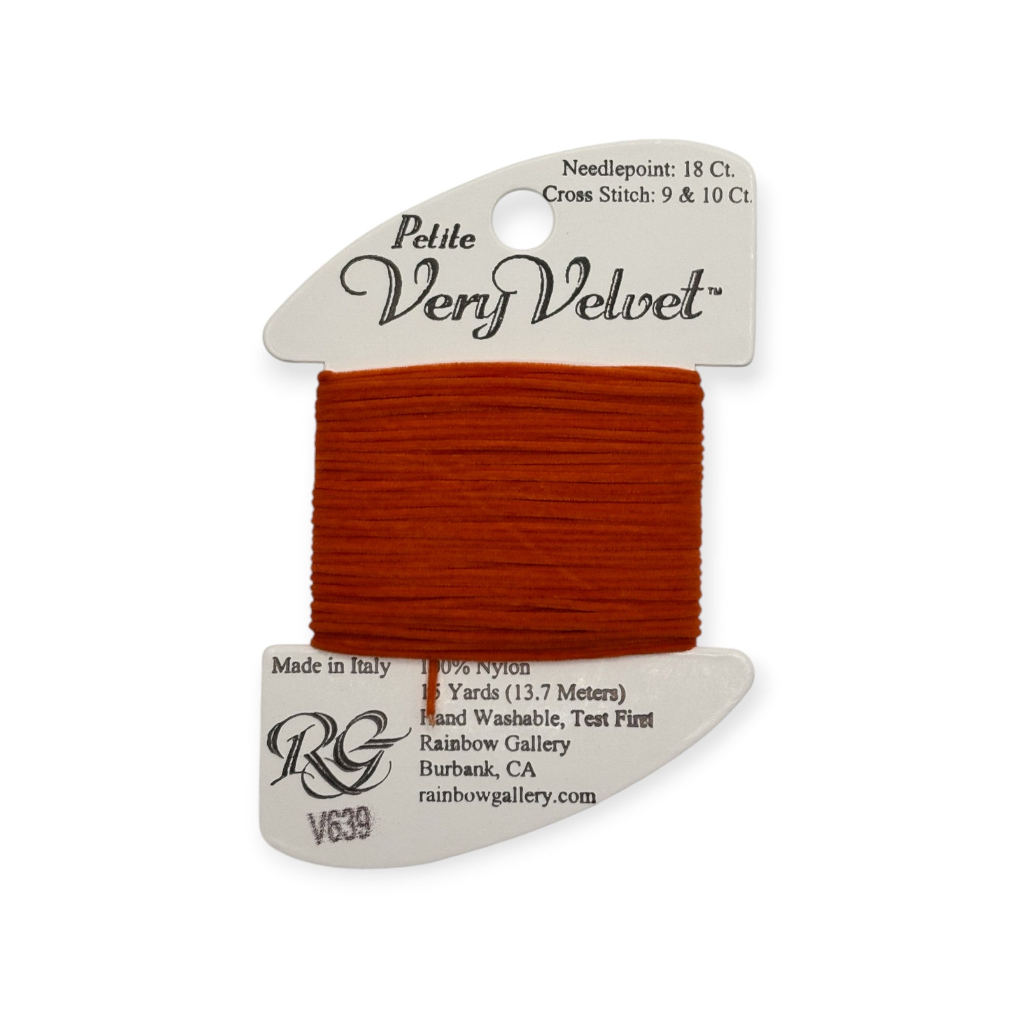 PETITE VERY VELVET DARK TERRACOTTA V639