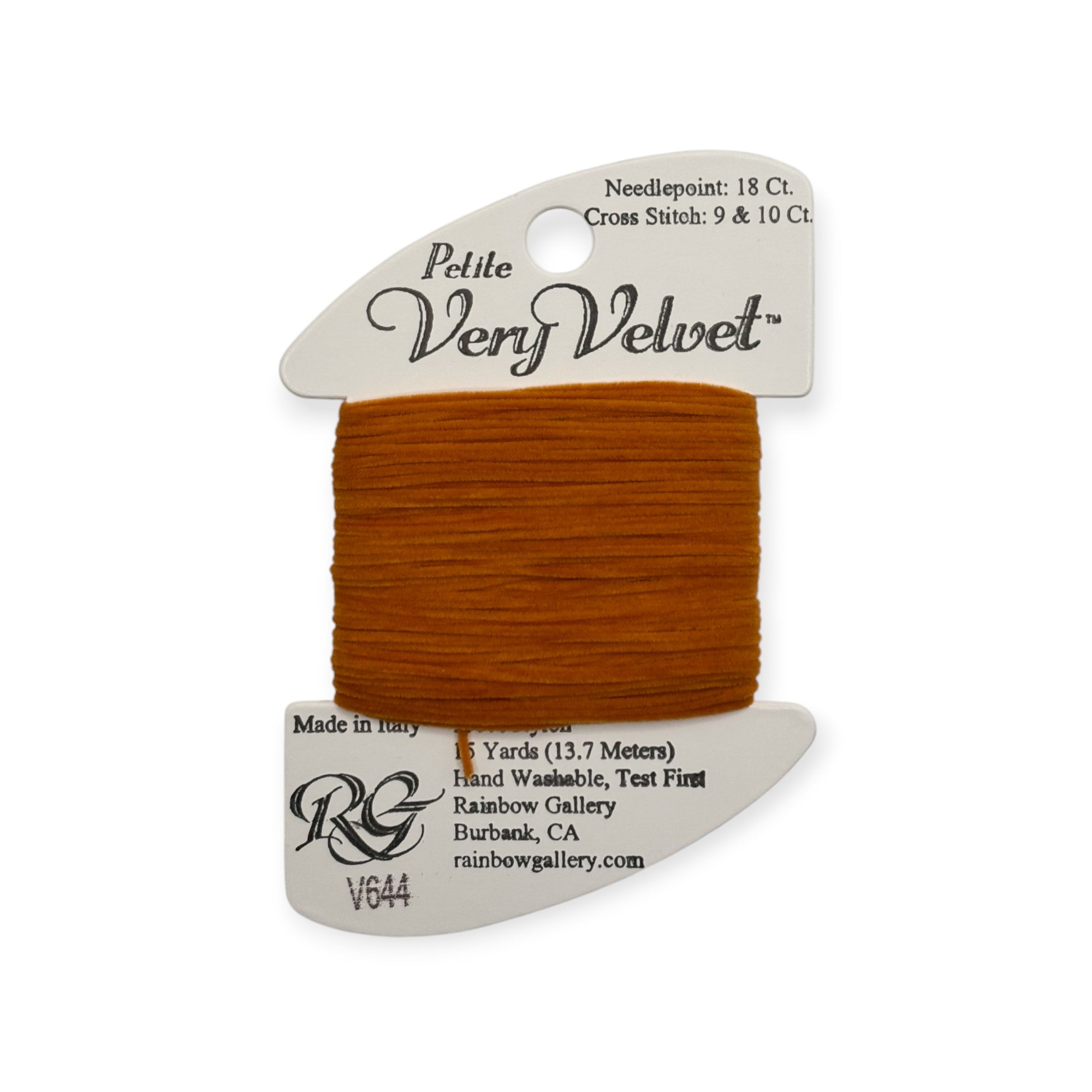 PETITE VERY VELVET LT. GOLD BROWN V644
