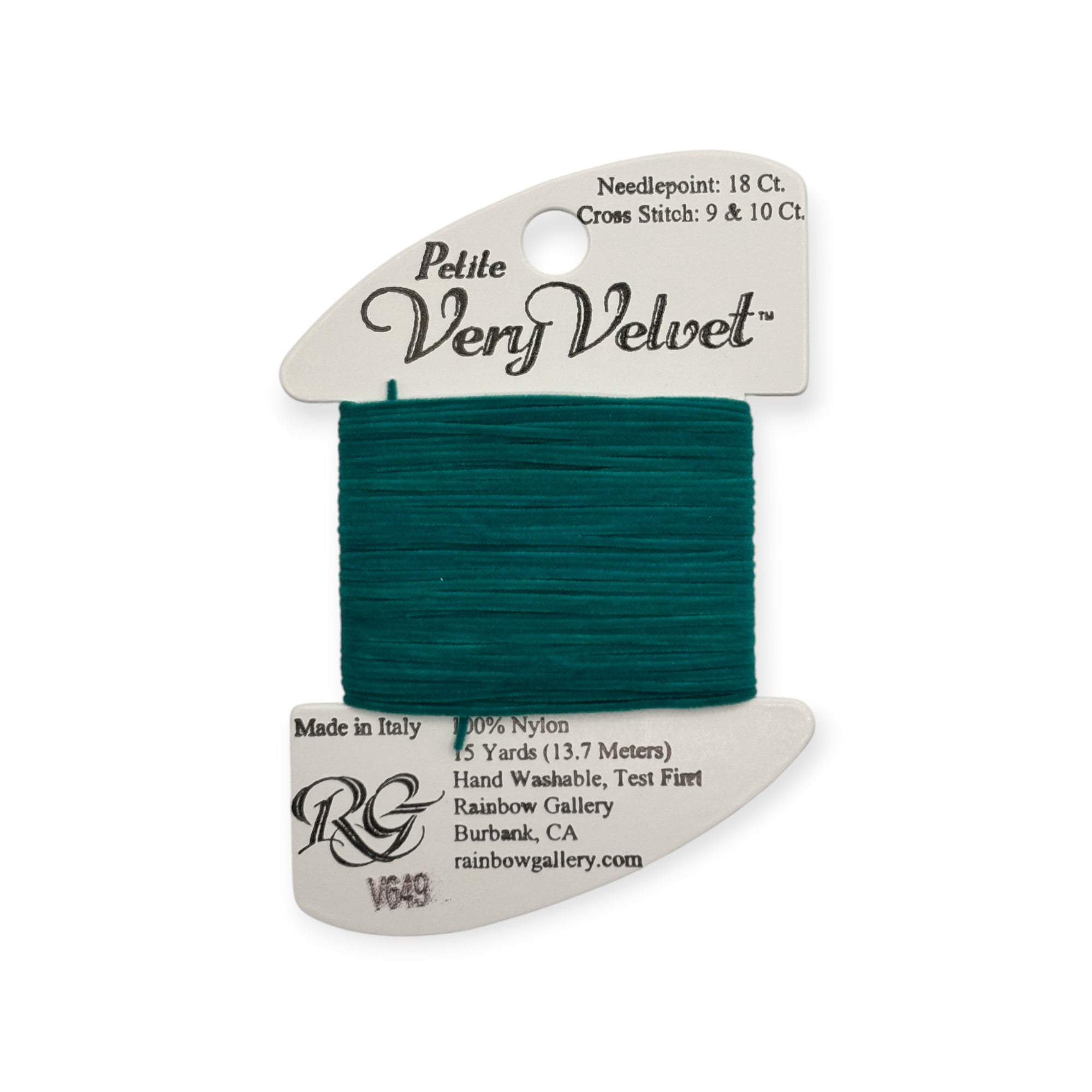 PETITE VERY VELVET TEAL V649