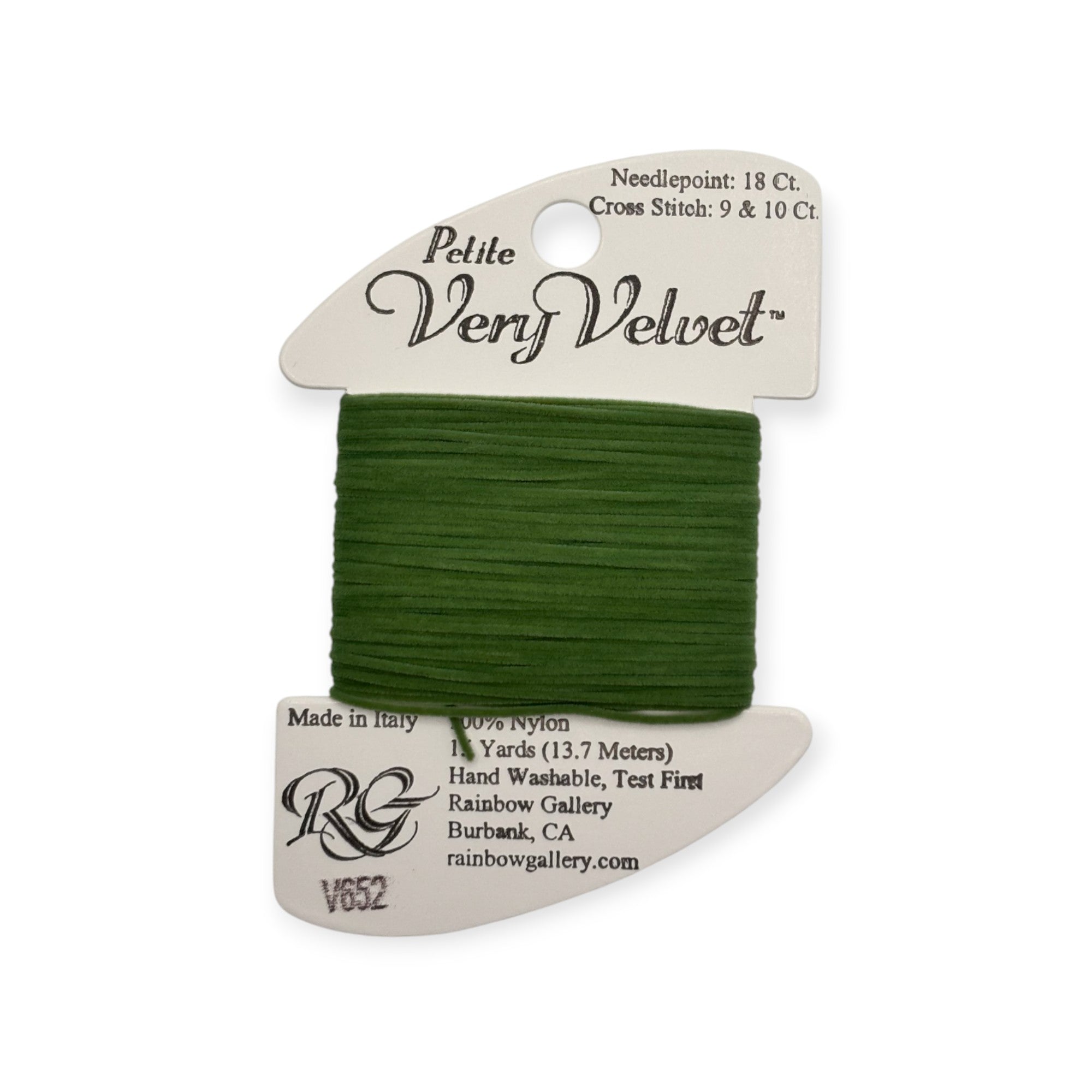 PETITE VERY VELVET HUNTER GREEN V652